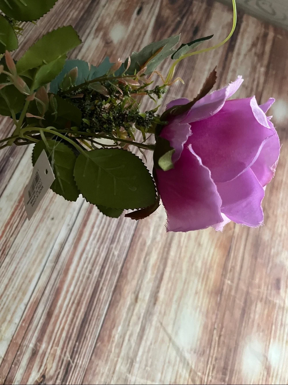 Artificial Lavender Faux Rose Bundle